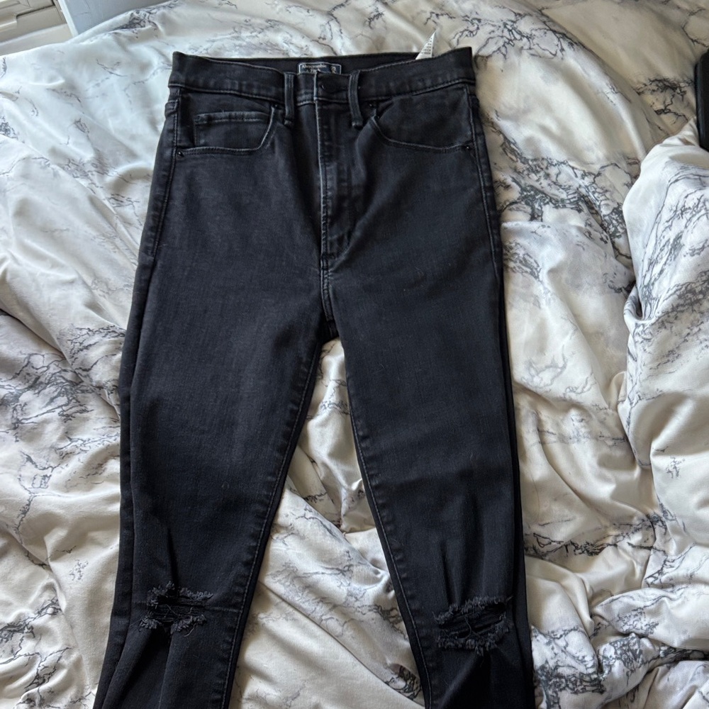 Abercrombie & Fitch Black Skinny Jeans